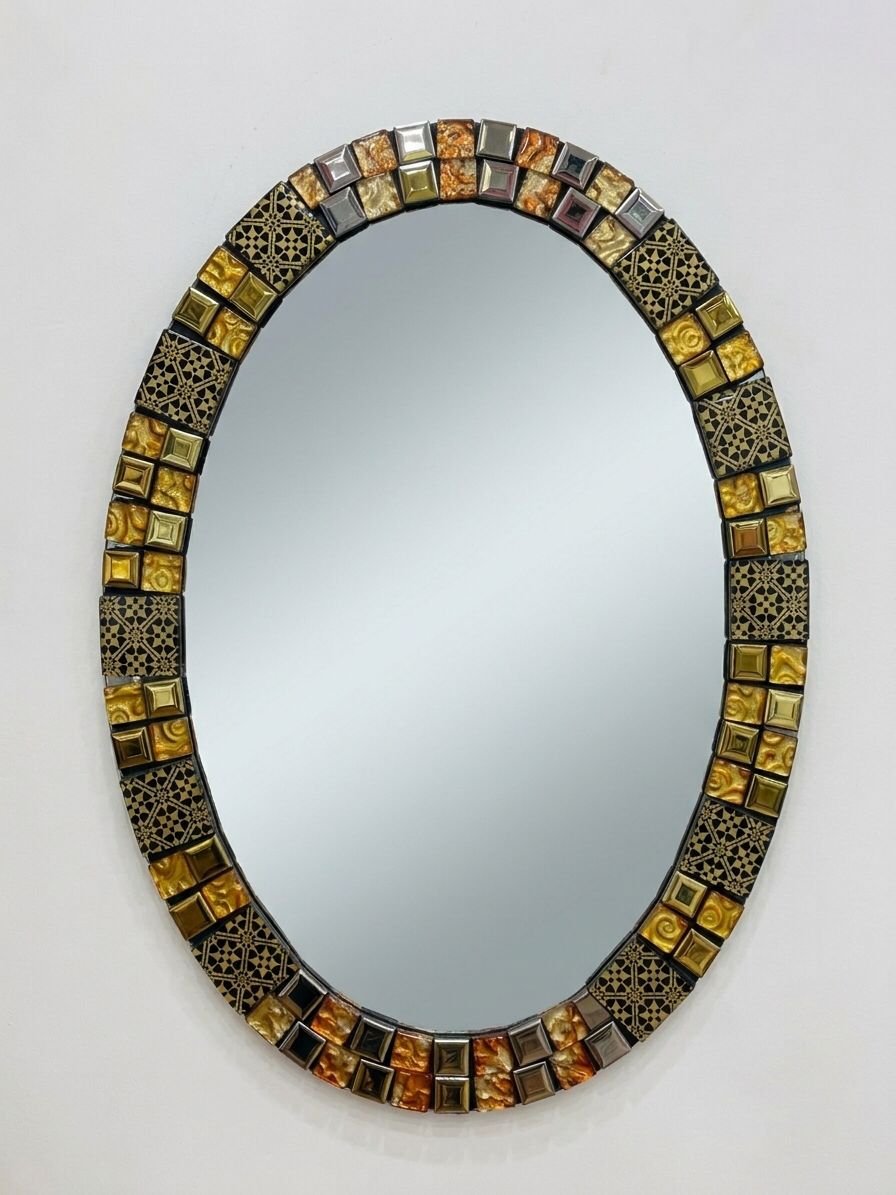 EGG STONE MIRROR